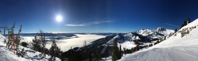 Extreme temperature inversion today